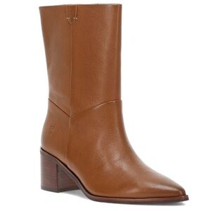 Frye Sadie Softy Mid Boots dark latte size 8 M